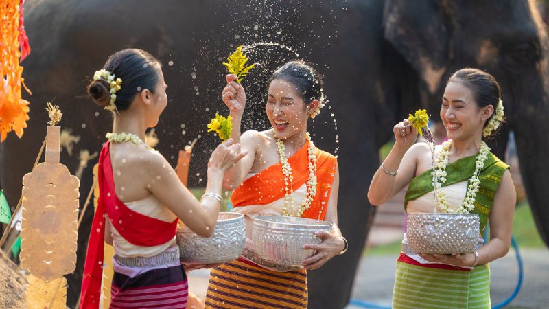 fêtes traditionnelles thaïlandaises - Songkran