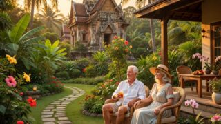 Beautiful tropical retirement lifestyle in Chiang Mai Thailand