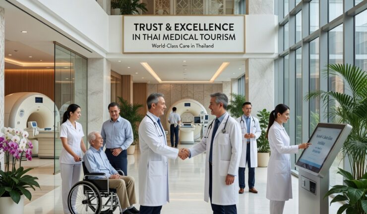 Modern Thai hospital medical tourism healthcare