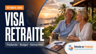 Featured image visa retraite Thaïlande 2026 : options, budget, assurance et dossier