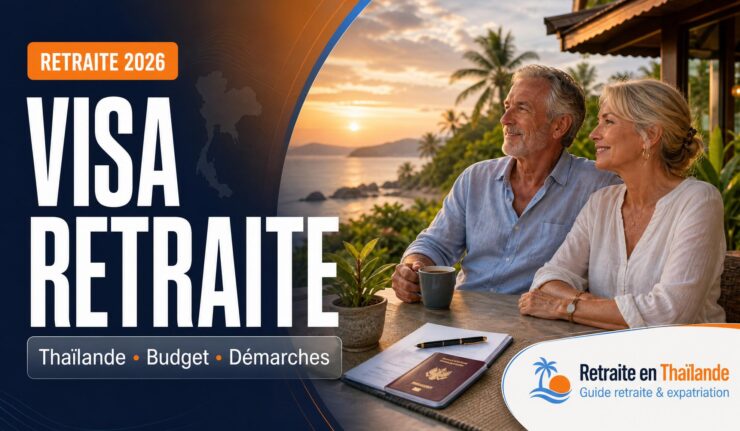 Featured image visa retraite Thaïlande 2026 : options, budget, assurance et dossier